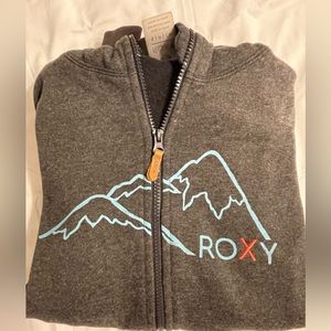 Women’s Small Gray Roxy Hooded Sweatshirt
